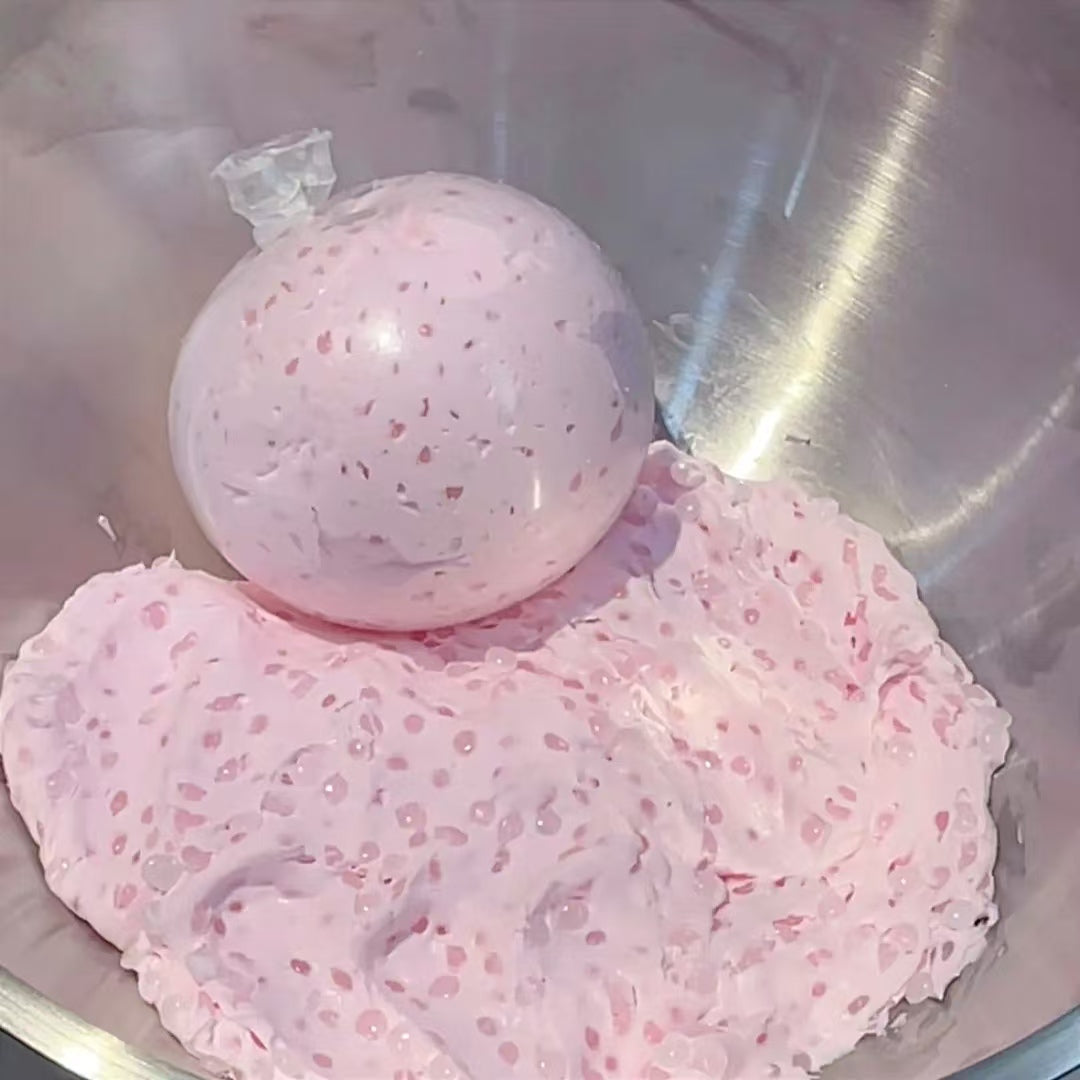 Slow Rebound Pink Stress Balls Handmade